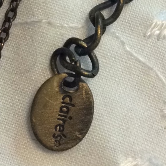 🌹Two necklaces polished rock & circle wood - Picture 4 of 4